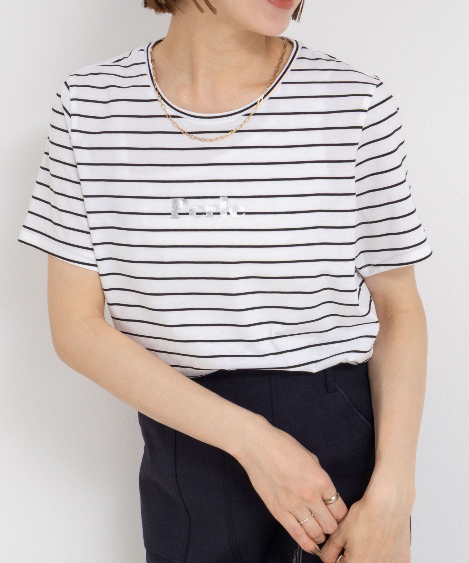 【ノーリーズ/NOLLEY'S】のプリントTシャツ インテリア・キッズ・メンズ・レディースファッション・服の通販 founy(ファニー) 　ファッション　Fashion　レディースファッション　Fashion for Women　トップス・カットソー　Cut & Sew Tops　シャツ・ブラウス・オフィスカジュアル　Elegant Blouses & Button-Ups　ロングTシャツ・Tシャツ　Longline T-Shirts & Tees　2025年　2025　2025春夏・S/S　Spring/Summer 2025 SS25　おすすめ　Recommended / Our Picks　なめらか　Smooth, Silky Texture　インナー　Innerwear　カーディガン　Cardigan, Knitwear　ジャケット　Jacket, Outerwear　パール　Pearl, Pearl Accent　プリント　Print, Printed Pattern　夏　Summer　ホワイト系その他4|ID: prp329100004666846 ipo3291000000033833951
