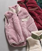 【エフオー オンラインストア/F.O.Online Store / KIDS】の【リンク】ファーフリースベスト ピンク|ID: prp329100004667050 ipo3291000000034087471