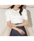【ウィルセレクション/WILLSELECTION】のハート刺繍タックスリーブTシャツ 人気、トレンドファッション・服の通販 founy(ファニー) ファッション Fashion レディースファッション Fashion for Women トップス・カットソー Cut & Sew Tops シャツ・ブラウス・オフィスカジュアル Elegant Blouses & Button-Ups ロングTシャツ・Tシャツ Longline T-Shirts & Tees ガーリー Girly, Feminine Style シンプル Simple, Minimal スリーブ Sleeve, Long Sleeve / Short Sleeve デニム Denim, Jeans Material ドット Polka Dot, Dot Pattern バランス Balance, Style Balance ベーシック Basic, Essential thumbnail オフ|ID: prp329100004667057 ipo3291000000033753068