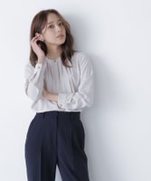 【ナチュラル ビューティー ベーシック/NATURAL BEAUTY BASIC】のフロントタックブラウス 人気、トレンドファッション・服の通販 founy(ファニー) ファッション Fashion レディースファッション Fashion for Women トップス・カットソー Cut & Sew Tops シャツ・ブラウス・オフィスカジュアル Elegant Blouses & Button-Ups シンプル Simple, Minimal ジャケット Jacket, Outerwear ジョーゼット Georgette, Semi-Sheer Fabric ベーシック Basic, Essential エレガント 上品 Elegant |ID:prp329100004667170