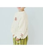 【エフオー オンラインストア/F.O.Online Store / KIDS】のイロチ買いしたいナンバリングとロゴの長袖Tシャツ オフホワイト|ID: prp329100004667227 ipo3291000000034119930