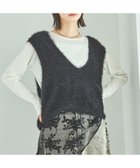 【ラコレ/LAKOLE】のシャギーニットベスト 人気、トレンドファッション・服の通販 founy(ファニー) ファッション Fashion レディースファッション Fashion for Women アウター Coat / Outerwear Collection トップス・カットソー Cut & Sew Tops ニット Knit Tops & Sweaters ベスト&ジレ / 重ね着スタイル Vests & Gilets カットソー Cut and Sewn Top シンプル Simple, Minimal トレンド Trend, Trending Now ベスト Vest, Waistcoat ルーズ Loose, Oversized thumbnail チャコール|ID: prp329100004667311 ipo3291000000034008696