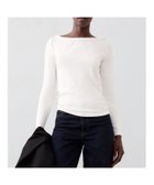 【バナナリパブリック ファクトリーストア/BANANA REPUBLIC FACTORY STORE】のBANANA REPUBLIC FACTORY STORE リブ ボートネック トップ 人気、トレンドファッション・服の通販 founy(ファニー) ファッション Fashion レディースファッション Fashion for Women ベーシック Basic, Essential thumbnail SNOW_DAY|ID: prp329100004667356 ipo3291000000033754288