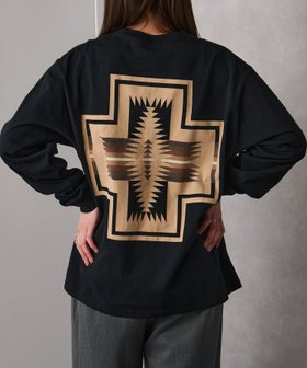 【セットアップセブン/SETUP7】のPENDLETON/Back Print L/S Tee ロンT 人気、トレンドファッション・服の通販 founy(ファニー) ファッション Fashion レディースファッション Fashion for Women トップス・カットソー Cut & Sew Tops ロングTシャツ・Tシャツ Longline T-Shirts & Tees 厚底 Platform Shoes 秋 Autumn カーゴパンツ Cargo Pants, Utility Pants ショール Shawl, Wrap スキニー Skinny, Slim Fit スラックス Slacks, Dress Pants デニム Denim, Jeans Material 定番 Standard, Basic Item 人気 Popular, Best Seller パターン Pattern, Design Print ブランケット Blanket, Throw Blanket ブロック Block, Solid Block Pattern プリント Print, Printed Pattern リラックス Relax, Relaxed Fit ワンポイント One Point, Statement Accent 冬 Winter / This Winter 再入荷 Restock / Back in Stock おすすめ Recommended / Our Picks エレガント 上品 Elegant |ID:prp329100004667402