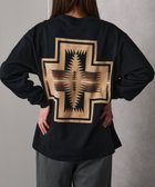 【セットアップセブン/SETUP7】のPENDLETON/Back Print L/S Tee ロンT 人気、トレンドファッション・服の通販 founy(ファニー) ファッション Fashion レディースファッション Fashion for Women トップス・カットソー Cut & Sew Tops ロングTシャツ・Tシャツ Longline T-Shirts & Tees 厚底 Platform Shoes 秋 Autumn カーゴパンツ Cargo Pants, Utility Pants ショール Shawl, Wrap スキニー Skinny, Slim Fit スラックス Slacks, Dress Pants デニム Denim, Jeans Material 定番 Standard, Basic Item 人気 Popular, Best Seller パターン Pattern, Design Print ブランケット Blanket, Throw Blanket ブロック Block, Solid Block Pattern プリント Print, Printed Pattern リラックス Relax, Relaxed Fit ワンポイント One Point, Statement Accent 冬 Winter / This Winter 再入荷 Restock / Back in Stock おすすめ Recommended / Our Picks エレガント 上品 Elegant thumbnail BLK|ID: prp329100004667402 ipo3291000000033976524