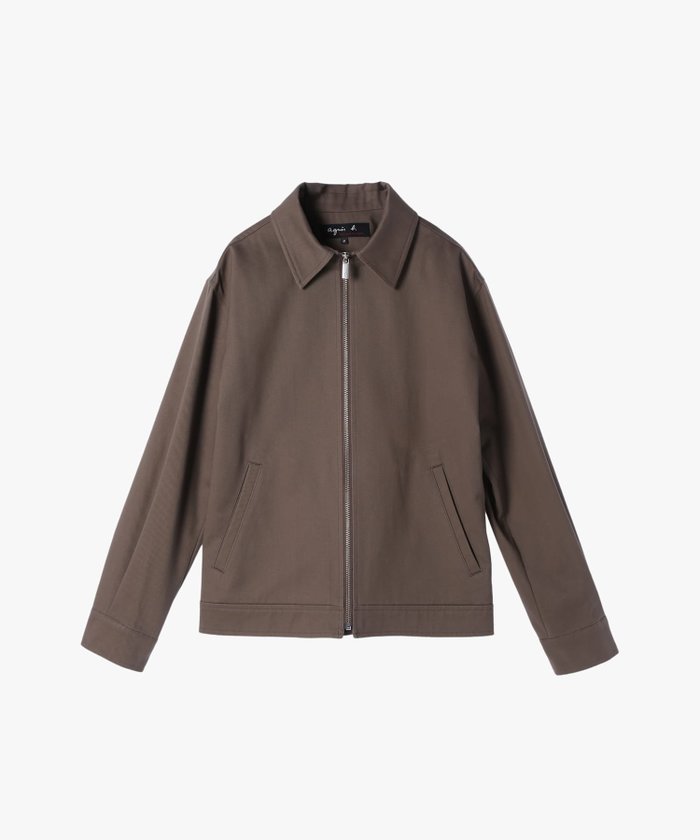 【アニエスベー オム/agnes b. HOMME / MEN】のメンズ コットン 長袖 ジップアップジャケット Chet インテリア・キッズ・メンズ・レディースファッション・服の通販 founy(ファニー) https://founy.com/ ファッション Fashion メンズファッション Fashion for Men シンプル Simple, Minimal メンズ Men's, Menswear 長袖 Long Sleeve, Full Sleeve |ID: prp329100004667602 ipo3291000000033851725