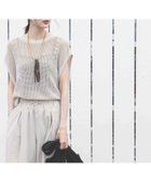 【グローバルワーク/GLOBAL WORK】の洗えるメッシュプルオーバーフレンチスリーブ/320430 人気、トレンドファッション・服の通販 founy(ファニー) ファッション Fashion レディースファッション Fashion for Women トップス・カットソー Cut & Sew Tops カジュアルプルオーバー・ニットトップス Pullovers & Knit Tops / Casual Pullovers おすすめ Recommended / Our Picks サマー Summer, Summer Style デニム Denim, Jeans Material ベーシック Basic, Essential ボトム Bottoms, Lower Wear メッシュ Mesh, Net Fabric 夏 Summer 洗える Machine Washable thumbnail アイボリー08|ID: prp329100004667613 ipo3291000000033755221