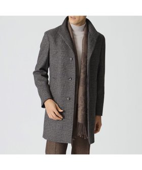 【ポール スチュアート/Paul Stuart / MEN】の【Nikkei magazine掲載】カシミヤ混スタンドカラーコート 人気、トレンドファッション・服の通販 founy(ファニー) ファッション Fashion メンズファッション Fashion for Men ウォーム Warm Fabric コンパクト Compact, Small Size スタンド Stand Collar, Upright Stand スマート Smart, Elegant 雑誌 Magazine, Fashion Magazine 定番 Standard, Basic Item パターン Pattern, Design Print ワーク Workwear, Utility Style A/W・秋冬 Autumn/Winter 2024年 2024 2024-2025秋冬・A/W Autumn/Winter 2024–25 AW24–25 |ID:prp329100004667616