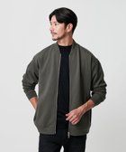 【ビューティ&ユース ユナイテッドアローズ/BEAUTY&YOUTH / UNITED ARROWS / MEN】の【WEB限定 WARDROBE SMART】ダブルニット ジップブルゾン/セットアップ対応 DK.GRAY|ID: prp329100004667677 ipo3291000000033950144
