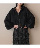 【ローリーズファーム/LOWRYS FARM】のZIPショートフーディ ブラック09|ID:prp329100004667760