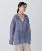 【レプシィム ローリーズファーム/LEPSIM LOWRYS FARM】のメッシュフーディープルオーバー 人気、トレンドファッション・服の通販 founy(ファニー) ファッション Fashion レディースファッション Fashion for Women トップス・カットソー Cut & Sew Tops カジュアルプルオーバー・ニットトップス Pullovers & Knit Tops / Casual Pullovers おすすめ Recommended / Our Picks インナー Innerwear キャミソール Camisole, Spaghetti Strap Top タンク Tank Top, Sleeveless Top フロント Front, Front Design プリント Print, Printed Pattern ポケット Pocket, Pocket Detail メッシュ Mesh, Net Fabric ロング Long, Long-Length 秋 Autumn thumbnail ブルー85|ID: prp329100004667821 ipo3291000000033756045