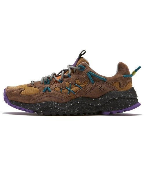 【ゴースローキャラバン/go slow caravan】のFLOWER MOUNTAIN/フラワーマウンテン YAMABUSHI (MENS/WOMENS) インテリア・キッズ・メンズ・レディースファッション・服の通販 founy(ファニー) 　ファッション　Fashion　レディースファッション　Fashion for Women　インソール　Shoe Insole　コルク　Cork, Cork Material　抗菌　Antibacterial, Bacteria-Resistant　スニーカー　Sneakers, Trainers　フラワー　Flower, Floral　フロント　Front, Front Design　ライニング　Inner Lining, Inner Fabric, Lined　ラバー　Rubber, Rubber Sole　レース　Lace, Lace Fabric　ブラウン|ID: prp329100004667831 ipo3291000000033756071