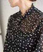 【イエナ/IENA】の《WEB限定/追加2》楊柳フリルピンタックブラウス 人気、トレンドファッション・服の通販 founy(ファニー) ファッション Fashion レディースファッション Fashion for Women トップス・カットソー Cut & Sew Tops シャツ・ブラウス・オフィスカジュアル Elegant Blouses & Button-Ups 2025年 2025 2025-2026秋冬・A/W Autumn/Winter 2025–26 AW25–26 thumbnail ブラック|ID: prp329100004667974 ipo3291000000033956039