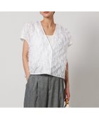 【ユナイテッドアローズ/UNITED ARROWS】のヘアリー カットジャガード ベスト OFF WHITE|ID: prp329100004668040 ipo3291000000033756801