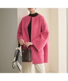 【ユナイテッドアローズ/UNITED ARROWS】のバイカラー リバー ミドルコート 人気、トレンドファッション・服の通販 founy(ファニー) ファッション Fashion レディースファッション Fashion for Women アウター Coat / Outerwear Collection コート・ロングコート・ピーコート Long Coats, Peacoats & More シンプル Simple, Minimal ストール Stole, Wrap タートルネック Turtleneck, High Neck ベスト Vest, Waistcoat ボトム Bottoms, Lower Wear ミドル Middle Length, Mid Height リバーシブル Reversible, Two-Sided ワイド Wide, Wide Fit おすすめ Recommended / Our Picks エレガント 上品 Elegant thumbnail PINK|ID: prp329100004668047 ipo3291000000034672624