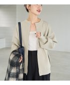 【フリークスストア/FREAK'S STORE】のスナップ ボタン ニット カーディガン【限定展開】 25AW ベージュ|ID: prp329100004668049 ipo3291000000034675759