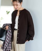 【フリークスストア/FREAK'S STORE】のスナップ ボタン ニット カーディガン【限定展開】 25AW ブラウン|ID: prp329100004668049 ipo3291000000034675760
