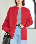 【フリークスストア/FREAK'S STORE】のスナップ ボタン ニット カーディガン【限定展開】 25AW レッド|ID: prp329100004668049 ipo3291000000034675761
