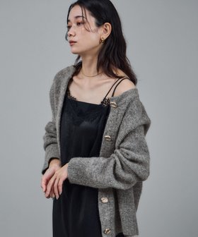 【サロン アダム エ ロペ/SALON adam et rope'】の【WEB限定】2WAYニュアンスメタルボタンシャギークルーカーディガン 2 / 新色追加 人気、トレンドファッション・服の通販 founy(ファニー) ファッション Fashion レディースファッション Fashion for Women トップス・カットソー Cut & Sew Tops カーディガン・羽織り Layered Style Cardigans アクセサリー Fashion Accessories カーゴパンツ Cargo Pants, Utility Pants カーディガン Cardigan, Knitwear デニム Denim, Jeans Material トレンド Trend, Trending Now バランス Balance, Style Balance フロント Front, Front Design ボックス Boxy, Box Shape ポケット Pocket, Pocket Detail メタル Metal, Metal Parts A/W・秋冬 Autumn/Winter エレガント 上品 Elegant ビジネス 仕事 通勤 Business / Work / Commuting |ID:prp329100004668138
