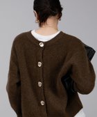 【サロン アダム エ ロペ/SALON adam et rope'】の【WEB限定】2WAYニュアンスメタルボタンシャギークルーカーディガン 2 / 新色追加 人気、トレンドファッション・服の通販 founy(ファニー) ファッション Fashion レディースファッション Fashion for Women トップス・カットソー Cut & Sew Tops カーディガン・羽織り Layered Style Cardigans アクセサリー Fashion Accessories カーゴパンツ Cargo Pants, Utility Pants カーディガン Cardigan, Knitwear デニム Denim, Jeans Material トレンド Trend, Trending Now バランス Balance, Style Balance フロント Front, Front Design ボックス Boxy, Box Shape ポケット Pocket, Pocket Detail メタル Metal, Metal Parts A/W・秋冬 Autumn/Winter エレガント 上品 Elegant ビジネス 仕事 通勤 Business / Work / Commuting thumbnail ダークブラウン(20)|ID: prp329100004668138 ipo3291000000033982210