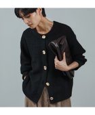 【サロン アダム エ ロペ/SALON adam et rope'】の【WEB限定】2WAYニュアンスメタルボタンシャギークルーカーディガン 2 / 新色追加 人気、トレンドファッション・服の通販 founy(ファニー) ファッション Fashion レディースファッション Fashion for Women トップス・カットソー Cut & Sew Tops カーディガン・羽織り Layered Style Cardigans アクセサリー Fashion Accessories カーゴパンツ Cargo Pants, Utility Pants カーディガン Cardigan, Knitwear デニム Denim, Jeans Material トレンド Trend, Trending Now バランス Balance, Style Balance フロント Front, Front Design ボックス Boxy, Box Shape ポケット Pocket, Pocket Detail メタル Metal, Metal Parts A/W・秋冬 Autumn/Winter エレガント 上品 Elegant ビジネス 仕事 通勤 Business / Work / Commuting thumbnail ブラック(01)|ID: prp329100004668138 ipo3291000000034851988