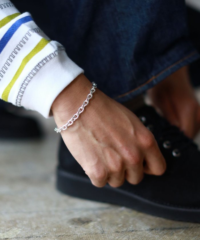 【ビームス/BEAMS / MEN】のアズキ チェーン ブレスレット SILVER925 インテリア・キッズ・メンズ・レディースファッション・服の通販 founy(ファニー) https://founy.com/ ファッション Fashion メンズファッション Fashion for Men ジュエリー Jewelry チェーン＆ブレスレット Chain & Charm Bracelets シンプル Simple, Minimal チェーン Chain, Chain Strap ブレスレット Bracelet, Wristband |ID: prp329100004668150 ipo3291000000033890604
