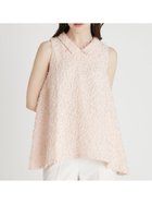【セルフォード/CELFORD】のツイードライクAラインブラウス 人気、トレンドファッション・服の通販 founy(ファニー) ファッション Fashion レディースファッション Fashion for Women トップス・カットソー Cut & Sew Tops シャツ・ブラウス・オフィスカジュアル Elegant Blouses & Button-Ups コンパクト Compact, Small Size スマート Smart, Elegant ツイード Twill, Twill Weave フレア Flare, Flared リボン Ribbon, Bow エレガント 上品 Elegant 秋 Autumn thumbnail PNK[066]|ID: prp329100004668177 ipo3291000000034055949