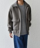 【シップス/SHIPS / MEN】のSHIPS any PURE WOOL MELTON ダービー ブルゾン 人気、トレンドファッション・服の通販 founy(ファニー) ファッション Fashion メンズファッション Fashion for Men クラシック Classic, Timeless Style ショート Short, Short Length スタンド Stand Collar, Upright Stand トレンド Trend, Trending Now バランス Balance, Style Balance ブルゾン Blouson, Bomber Jacket メルトン Melton, Heavy Wool メンズ Men's, Menswear ワイド Wide, Wide Fit thumbnail グレー|ID: prp329100004668197 ipo3291000000034107422