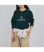 【サロン アダム エ ロペ/SALON adam et rope'】の刺繍ロゴスウェット -CreamyCotton /クリーミーコットン- 人気、トレンドファッション・服の通販 founy(ファニー) ファッション Fashion レディースファッション Fashion for Women トップス・カットソー Cut & Sew Tops レディースパーカー・カジュアルフーディー Casual Hoodies & Sweatshirts スウェット・クルーネックトップス Sweatshirts & Crewnecks / Relaxed Fit Sweat Tops 春 Spring 秋 Autumn カーディガン Cardigan, Knitwear ショート Short, Short Length スウェット / スエット Sweatshirt, Sweatwear セットアップ Set-Up, Coordinated Outfit タンク Tank Top, Sleeveless Top なめらか Smooth, Silky Texture 人気 Popular, Best Seller フロント Front, Front Design ベロア Velour, Soft Velvet ミックス Mix, Mixed Style ミニスカート Mini Skirt, Short Skirt リラックス Relax, Relaxed Fit おすすめ Recommended / Our Picks エレガント 上品 Elegant 2025年 2025 2025春夏・S/S Spring/Summer 2025 SS25 thumbnail グリーン(30)|ID: prp329100004668343 ipo3291000000033757917