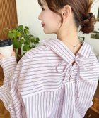 【モーメントプラス/moment+ / MEN】のマルチストライプ後ろ編み上げ長袖シャツ 人気、トレンドファッション・服の通販 founy(ファニー) ファッション Fashion メンズファッション Fashion for Men インナー Innerwear 春 Spring ショルダー Shoulder, Shoulder Strap ジーンズ Jeans, Denim Pants ストライプ Stripe, Striped Pattern ダメージ Distressed, Destroyed デニム Denim, Jeans Material トレンド Trend, Trending Now ドロップ Drop Shoulder, Dropped Style 定番 Standard, Basic Item 長袖 Long Sleeve, Full Sleeve ベーシック Basic, Essential マーメイド Mermaid, Fishtail Silhouette リボン Ribbon, Bow S/S・春夏 SS, Spring/Summer, Warm Season 夏 Summer thumbnail ピンク|ID: prp329100004668352 ipo3291000000033757946