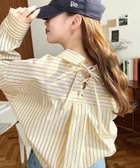 【モーメントプラス/moment+ / MEN】のマルチストライプ後ろ編み上げ長袖シャツ 人気、トレンドファッション・服の通販 founy(ファニー) ファッション Fashion メンズファッション Fashion for Men インナー Innerwear 春 Spring ショルダー Shoulder, Shoulder Strap ジーンズ Jeans, Denim Pants ストライプ Stripe, Striped Pattern ダメージ Distressed, Destroyed デニム Denim, Jeans Material トレンド Trend, Trending Now ドロップ Drop Shoulder, Dropped Style 定番 Standard, Basic Item 長袖 Long Sleeve, Full Sleeve ベーシック Basic, Essential マーメイド Mermaid, Fishtail Silhouette リボン Ribbon, Bow S/S・春夏 SS, Spring/Summer, Warm Season 夏 Summer thumbnail イエロー|ID: prp329100004668352 ipo3291000000033757949