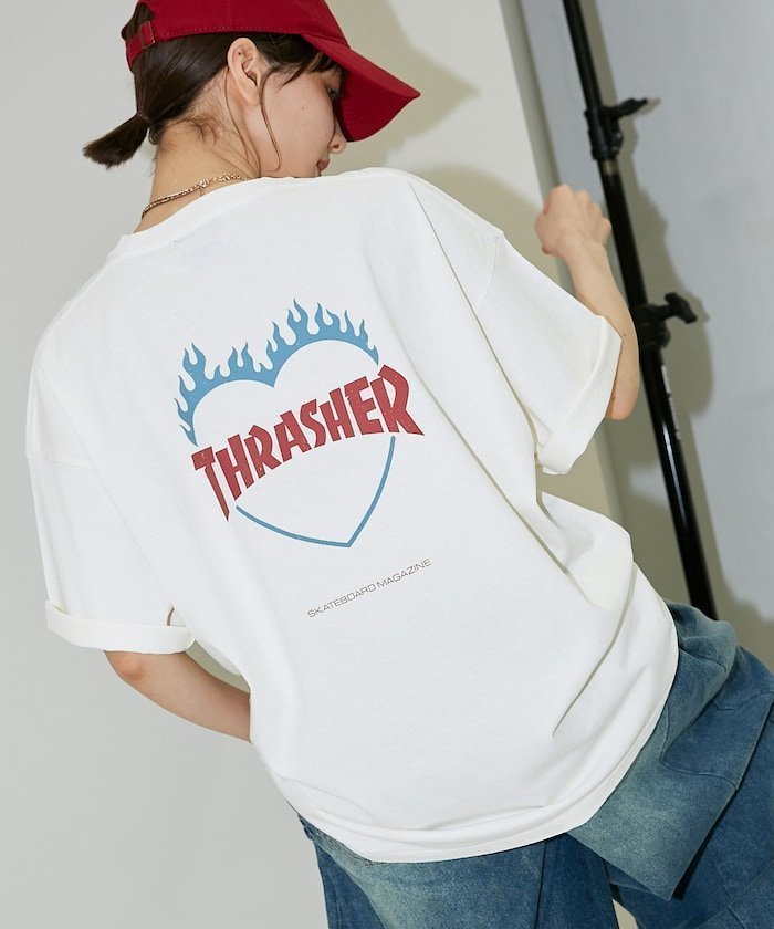 【フリークスストア/FREAK'S STORE】のバックロゴフレイムハート TEE/スラッシャー/バックプリント/ユニセックス【限定展開】 25SS インテリア・キッズ・メンズ・レディースファッション・服の通販 founy(ファニー) https://founy.com/ ファッション Fashion レディースファッション Fashion for Women バッグ Bags 2025年 2025 2025春夏・S/S Spring/Summer 2025 SS25 おすすめ Recommended / Our Picks グラフィック Graphic, Graphic Design トレンド Trend, Trending Now プリント Print, Printed Pattern ベーシック Basic, Essential ルーズ Loose, Oversized 夏 Summer S/S・春夏 SS, Spring/Summer, Warm Season |ID: prp329100004668376 ipo3291000000034000439