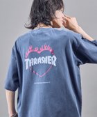 【フリークスストア/FREAK'S STORE】のバックロゴフレイムハート TEE/スラッシャー/バックプリント/ユニセックス【限定展開】 25SS ネイビー|ID: prp329100004668376 ipo3291000000034000443