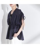 【ナノ ユニバース/nano universe】のリネン混シアーギャザージップブラウス 人気、トレンドファッション・服の通販 founy(ファニー) ファッション Fashion レディースファッション Fashion for Women トップス・カットソー Cut & Sew Tops シャツ・ブラウス・オフィスカジュアル Elegant Blouses & Button-Ups ウォッシャブル Machine Washable 春 Spring ギャザー Gathered, Ruffled シアー Sheer, See-Through スタンド Stand Collar, Upright Stand バランス Balance, Style Balance フォルム Silhouette, Form フロント Front, Front Design ブルゾン Blouson, Bomber Jacket ペプラム Peplum, Flared Hem リネン Linen, Linen Fabric リボン Ribbon, Bow おすすめ Recommended / Our Picks エレガント 上品 Elegant 2025年 2025 2025春夏・S/S Spring/Summer 2025 SS25 thumbnail ネイビー|ID: prp329100004668380 ipo3291000000033758112