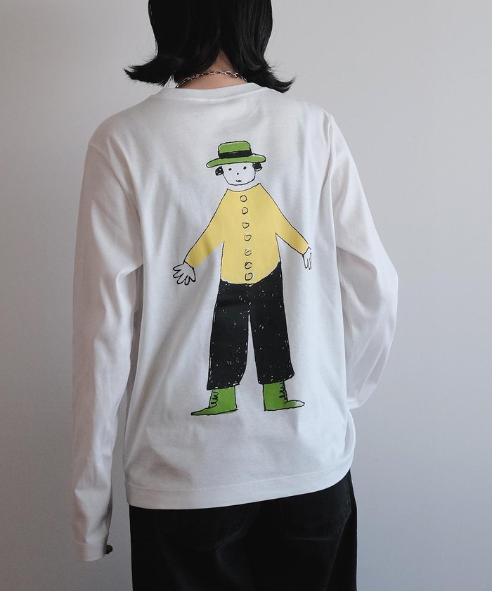 【カーサ ピッコーネ/CASA PICONE】のTシャツ インテリア・キッズ・メンズ・レディースファッション・服の通販 founy(ファニー) https://founy.com/ ファッション Fashion レディースファッション Fashion for Women トップス・カットソー Cut & Sew Tops シャツ・ブラウス・オフィスカジュアル Elegant Blouses & Button-Ups ロングTシャツ・Tシャツ Longline T-Shirts & Tees |ID: prp329100004668386 ipo3291000000033836765