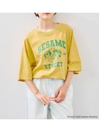 【サマンサモスモス/Samansa Mos2】の【SESAME STREET meets SM2】プリントアソートTシャツ 人気、トレンドファッション・服の通販 founy(ファニー) ファッション Fashion レディースファッション Fashion for Women トップス・カットソー Cut & Sew Tops シャツ・ブラウス・オフィスカジュアル Elegant Blouses & Button-Ups ロングTシャツ・Tシャツ Longline T-Shirts & Tees thumbnail イエロー|ID: prp329100004671826 ipo3291000000033771568