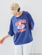 【サマンサモスモス/Samansa Mos2】の【SESAME STREET meets SM2】プリントアソートTシャツ 人気、トレンドファッション・服の通販 founy(ファニー) ファッション Fashion レディースファッション Fashion for Women トップス・カットソー Cut & Sew Tops シャツ・ブラウス・オフィスカジュアル Elegant Blouses & Button-Ups ロングTシャツ・Tシャツ Longline T-Shirts & Tees thumbnail ネイビー|ID: prp329100004671826 ipo3291000000033771571