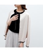 【アンタイトル/UNTITLED】の【アンサンブル可/薄手/洗える/冷房対策】ベーシッククルーネックカーディガン ベージュ|ID: prp329100004671981 ipo3291000000034002189