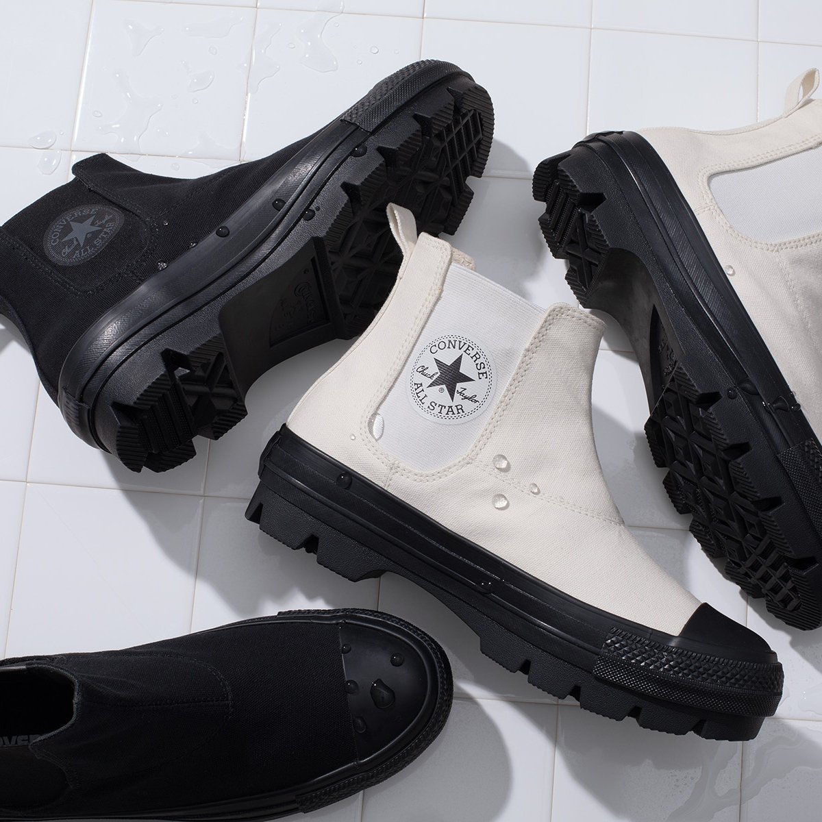【コンバース/CONVERSE】の【CONVERSE 公式】ALL STAR CHUNK WC SIDEGORE HI/【コンバース 公式】オールスター チャンク WC サイドゴア HI ハイカット 人気、トレンドファッション・服の通販 founy(ファニー) 　ファッション　Fashion　レディースファッション　Fashion for Women　スタイリッシュ　Stylish, Fashionable　 other-1|ID: prp329100004672008 ipo3291000000033772017