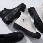 【コンバース/CONVERSE】の【CONVERSE 公式】ALL STAR CHUNK WC SIDEGORE HI/【コンバース 公式】オールスター チャンク WC サイドゴア HI ハイカット 人気、トレンドファッション・服の通販 founy(ファニー) ファッション Fashion レディースファッション Fashion for Women スタイリッシュ Stylish, Fashionable thumbnail オフホワイト/ブラック|ID: prp329100004672008 ipo3291000000033772018