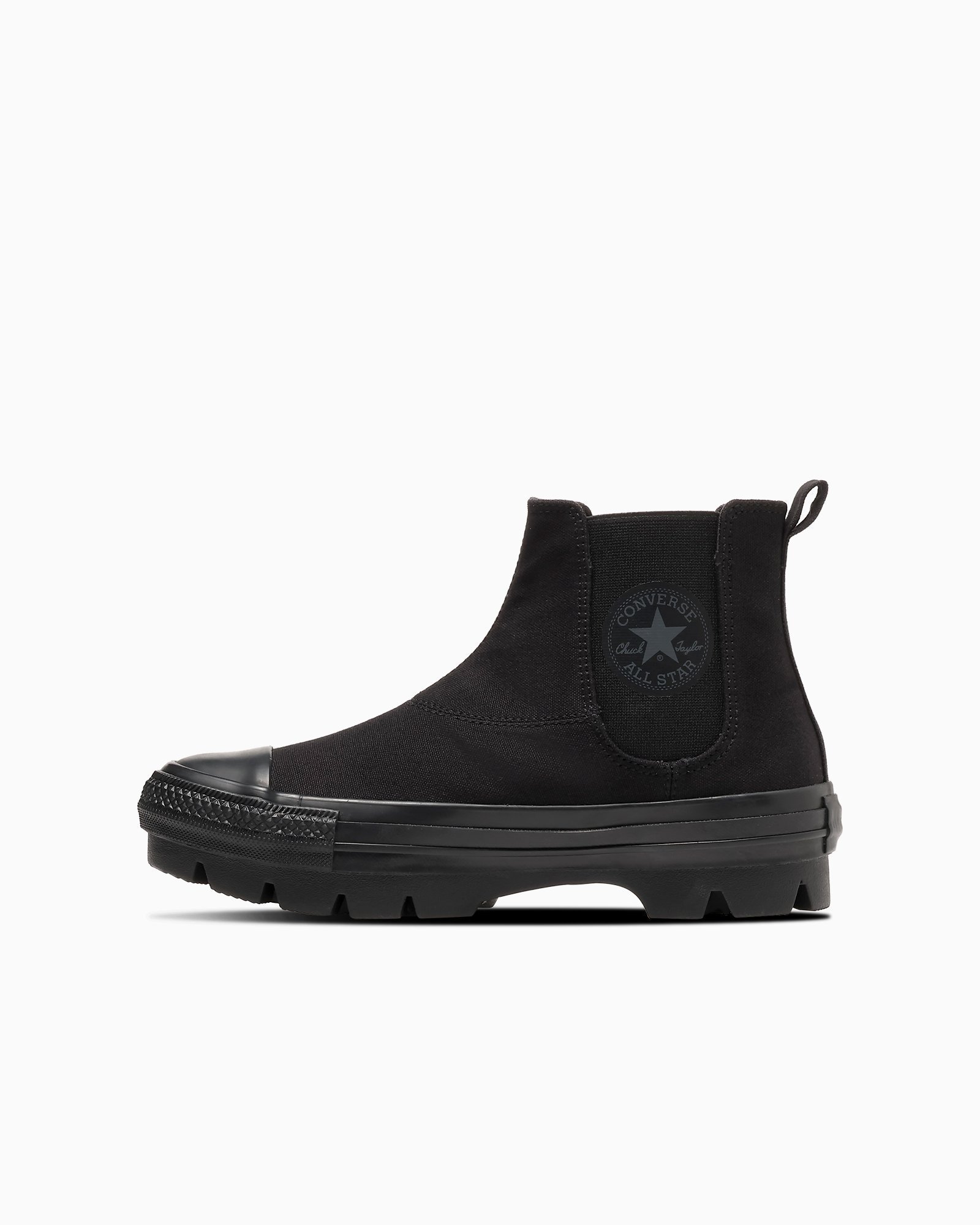 【コンバース/CONVERSE】の【CONVERSE 公式】ALL STAR CHUNK WC SIDEGORE HI/【コンバース 公式】オールスター チャンク WC サイドゴア HI ハイカット インテリア・キッズ・メンズ・レディースファッション・服の通販 founy(ファニー) 　ファッション　Fashion　レディースファッション　Fashion for Women　スタイリッシュ　Stylish, Fashionable　ブラックモノクローム|ID: prp329100004672008 ipo3291000000033772020