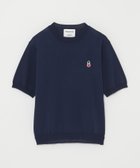【マッキントッシュ フィロソフィー/MACKINTOSH PHILOSOPHY】の【WEB 一部店舗限定】バッキンガムベア ハーフスリーブニット 人気、トレンドファッション・服の通販 founy(ファニー) ファッション Fashion レディースファッション Fashion for Women トップス・カットソー Cut & Sew Tops ニット Knit Tops & Sweaters おすすめ Recommended / Our Picks アンサンブル Ensemble Set カーディガン Cardigan, Knitwear キャラクター Character, Licensed Characters シンプル Simple, Minimal ロンドン London Style, British Inspired ワンポイント One Point, Statement Accent 半袖 Short Sleeve, Half Sleeve 夏 Summer 春 Spring 秋 Autumn thumbnail ネイビー|ID: prp329100004672039 ipo3291000000033772148