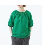 【マッキントッシュ フィロソフィー/MACKINTOSH PHILOSOPHY】のサマーサッカーギャザーブラウス 人気、トレンドファッション・服の通販 founy(ファニー) ファッション Fashion レディースファッション Fashion for Women トップス・カットソー Cut & Sew Tops シャツ・ブラウス・オフィスカジュアル Elegant Blouses & Button-Ups ウォッシャブル Machine Washable ギャザー Gathered, Ruffled サッカー Seersucker, Summer Fabric ストレッチ Stretch, Stretchy Fabric スリーブ Sleeve, Long Sleeve / Short Sleeve セットアップ Set-Up, Coordinated Outfit ワイド Wide, Wide Fit 夏 Summer 旅行 Travel thumbnail グリーン|ID: prp329100004672052 ipo3291000000033772221