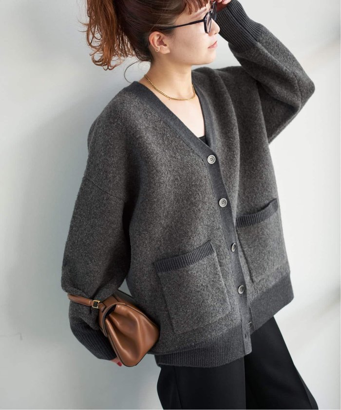 【スピック&スパン/Spick & Span】の《追加》ブークレダブルフェイスカーディガン インテリア・キッズ・メンズ・レディースファッション・服の通販 founy(ファニー) https://founy.com/ ファッション Fashion レディースファッション Fashion for Women トップス・カットソー Cut & Sew Tops カーディガン・羽織り Layered Style Cardigans カーディガン Cardigan, Knitwear 再入荷 Restock / Back in Stock |ID: prp329100004672084 ipo3291000000034787592