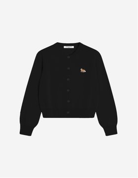 【メゾン キツネ/MAISON KITSUNE】のMaison Kitsune/BABY FOX MERINO REGULAR CARDIGAN 人気、トレンドファッション・服の通販 founy(ファニー) ファッション Fashion レディースファッション Fashion for Women トップス・カットソー Cut & Sew Tops カーディガン・羽織り Layered Style Cardigans 冬 Winter / This Winter カーディガン Cardigan, Knitwear パッチ Patch, Appliqué フィット Fit, Slim Fit レギュラー Regular, Standard Fit A/W・秋冬 Autumn/Winter 長袖 Long Sleeve, Full Sleeve |ID:prp329100004672100