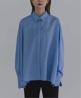 【ノーブル / スピック&スパン/NOBLE / Spick & Span】のELENI/エルニ ウールオックスワイドシャツ 人気、トレンドファッション・服の通販 founy(ファニー) ファッション Fashion レディースファッション Fashion for Women トップス・カットソー Cut & Sew Tops シャツ・ブラウス・オフィスカジュアル Elegant Blouses & Button-Ups インナー Innerwear サテン Satin, Glossy Fabric ジャケット Jacket, Outerwear プリーツ Pleats, Pleated ベーシック Basic, Essential ワイド Wide, Wide Fit |ID:prp329100004672123