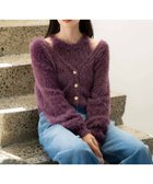 【ノエラ/Noela】のシャギーアンサンブル 人気、トレンドファッション・服の通販 founy(ファニー) ファッション Fashion レディースファッション Fashion for Women トップス・カットソー Cut & Sew Tops アンサンブルニット Knit Ensembles & Twin Sets アンサンブル Ensemble Set インナー Innerwear カーディガン Cardigan, Knitwear ポケット Pocket, Pocket Detail thumbnail パープル|ID: prp329100004672138 ipo3291000000033772614