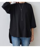 【ビアズリー/BEARDSLEY】の【BEARDSLEY】Tブラウス 人気、トレンドファッション・服の通販 founy(ファニー) ファッション Fashion レディースファッション Fashion for Women トップス・カットソー Cut & Sew Tops シャツ・ブラウス・オフィスカジュアル Elegant Blouses & Button-Ups インナー Innerwear カットソー Cut and Sewn Top ショート Short, Short Length ジャケット Jacket, Outerwear ストレッチ Stretch, Stretchy Fabric スリット Slit, Slit Detail ベスト Vest, Waistcoat ベーシック Basic, Essential ヨーク Yoke, Yoke Design 再入荷 Restock / Back in Stock おすすめ Recommended / Our Picks エレガント 上品 Elegant thumbnail ブラック|ID: prp329100004672196 ipo3291000000036072279