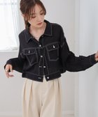 【バブ ブージュルード/Bab Bou Jeloud】のシアーシャツブルゾン BLACK|ID: prp329100004672236 ipo3291000000033772981