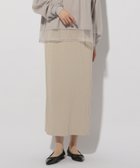 【エルーラ/Elura】のリブニットナロースカート 低身長サイズあり /320053 人気、トレンドファッション・服の通販 founy(ファニー) ファッション Fashion レディースファッション Fashion for Women スカート Skirts thumbnail ベージュ52|ID: prp329100004672269 ipo3291000000033773093